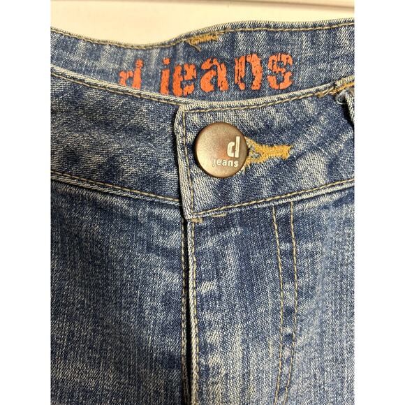 D Jeans Embroidered Floral  Size 6 - Picture 7 of 8